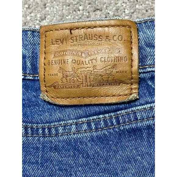 Levi's Ribcage Straight Jeans Womens Plus Size 20W Ankle Length Stretch Denim - Picture 3 of 11